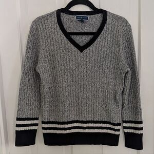 Womens Cable Knit Sweater‎ XTRA LARGE Academia Preppy Old Money Tennis College